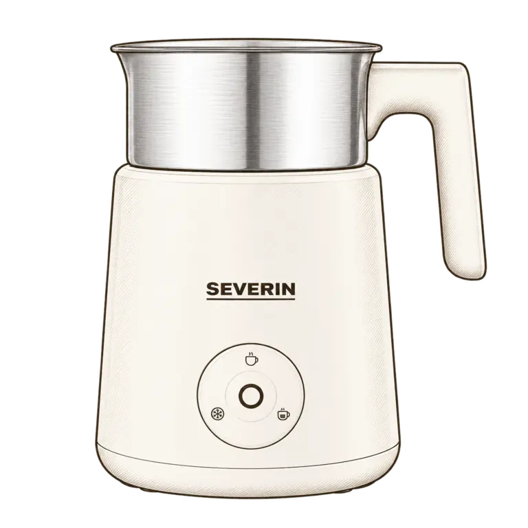 Severin Spuma Lite SM 3589 als Strichzeichnung